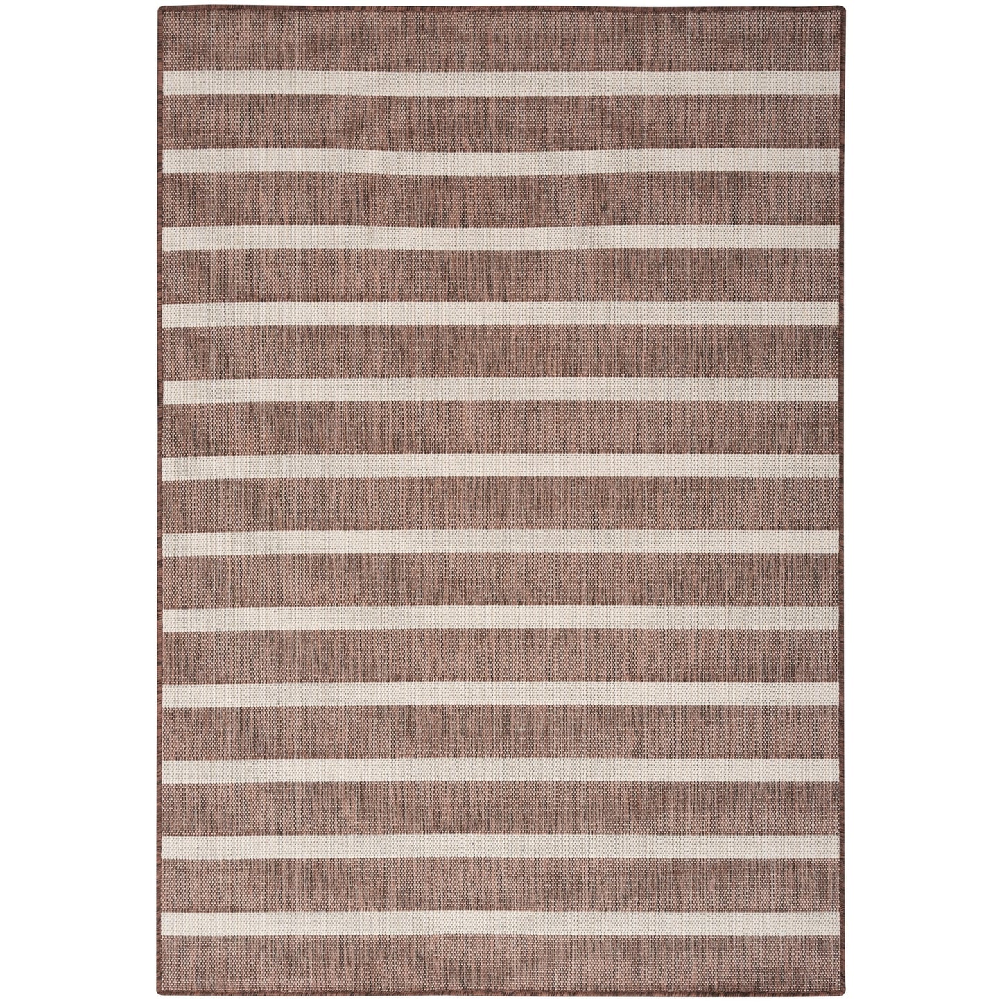 Nourison Selerno Indoor/Outdoor Striped Area Rug.