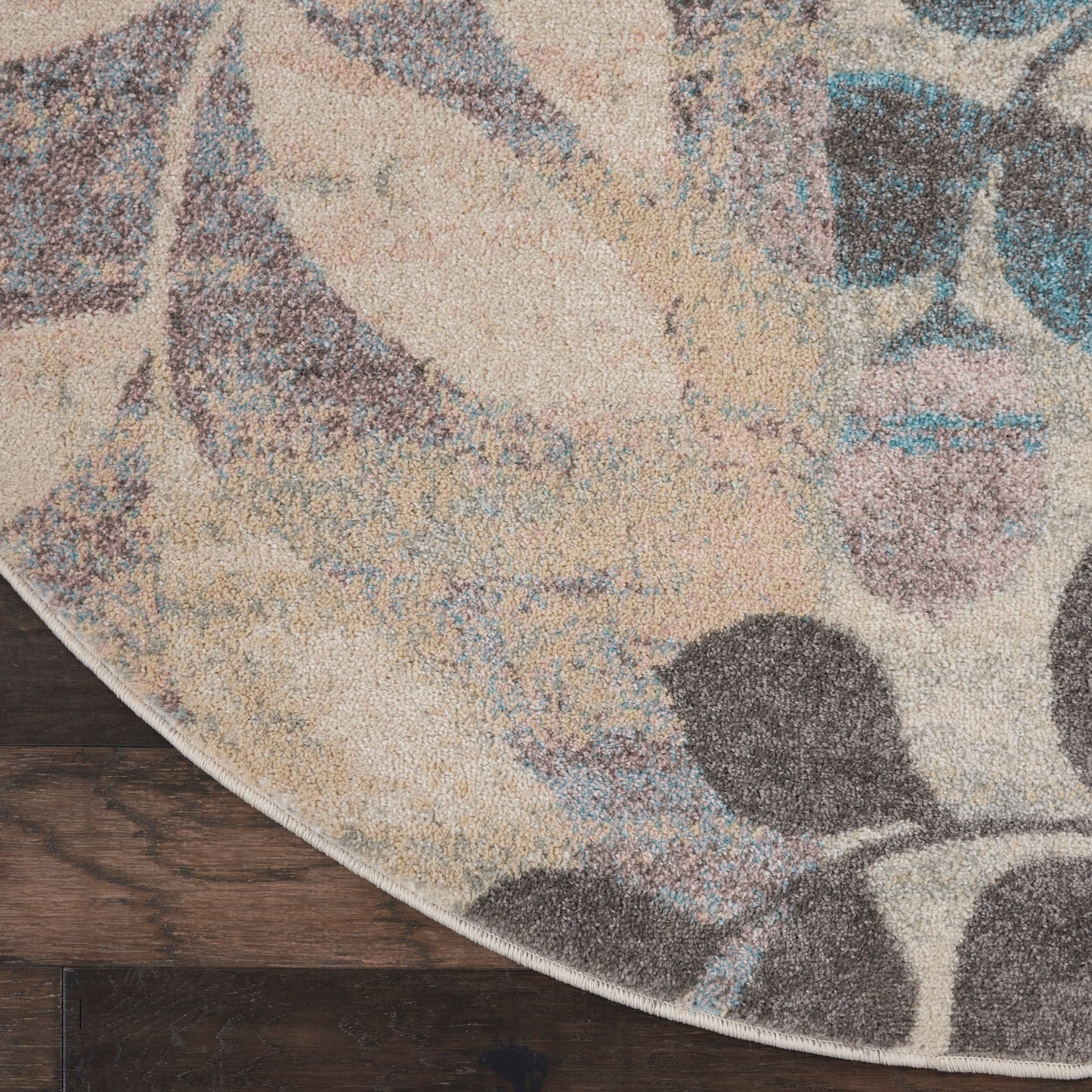 Nourison Tranquil Floral Leaves Area Rug