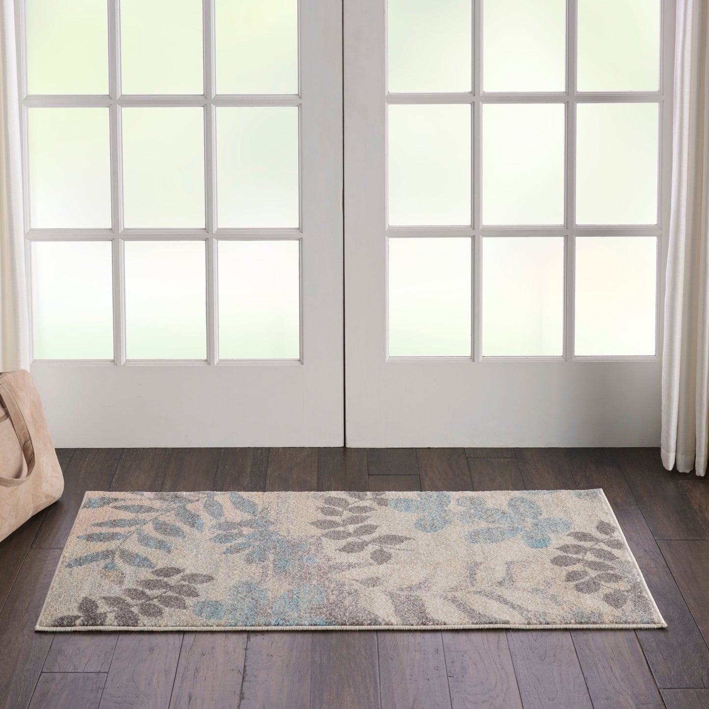 Nourison Tranquil Floral Leaves Area Rug
