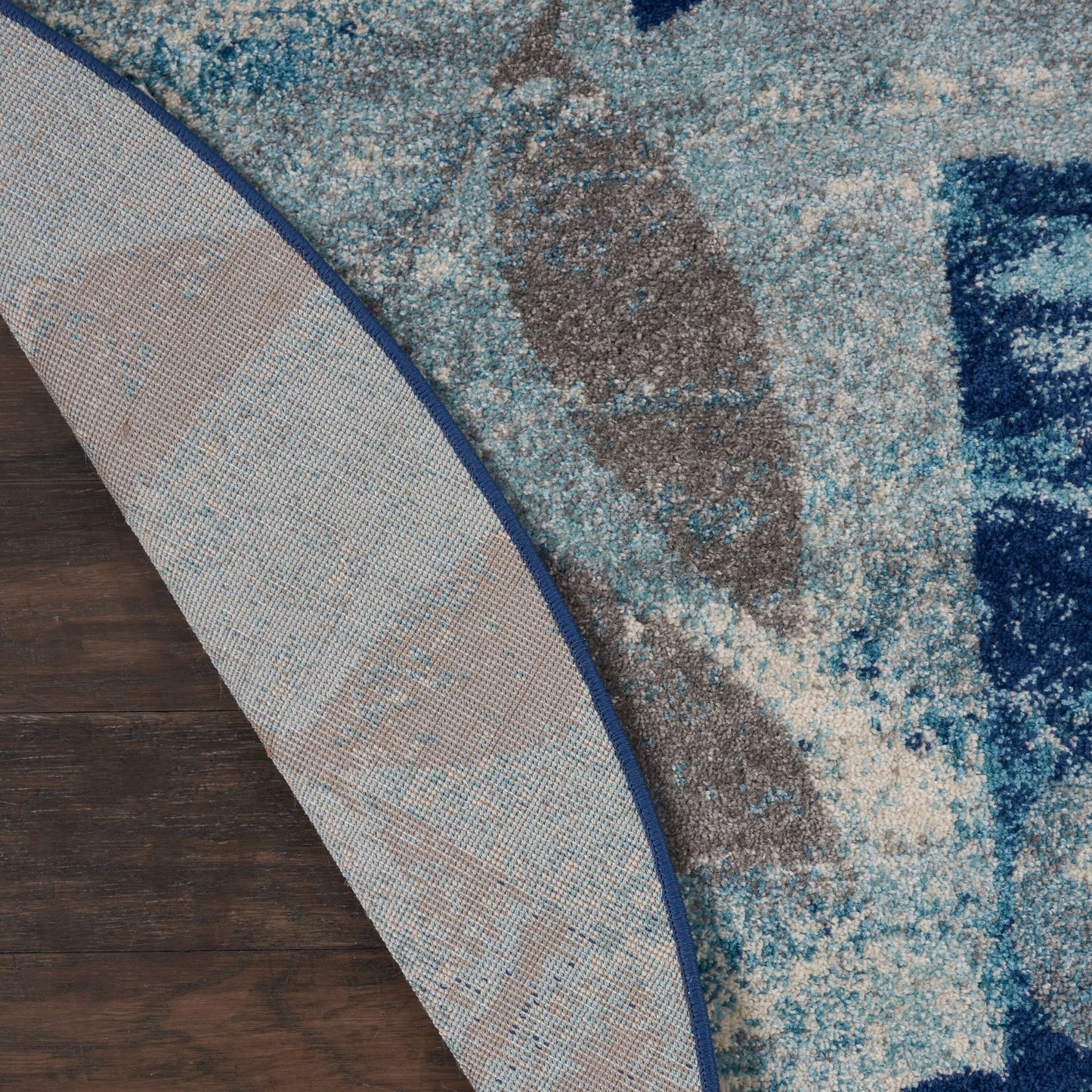 Nourison Tranquil Floral Leaves Area Rug