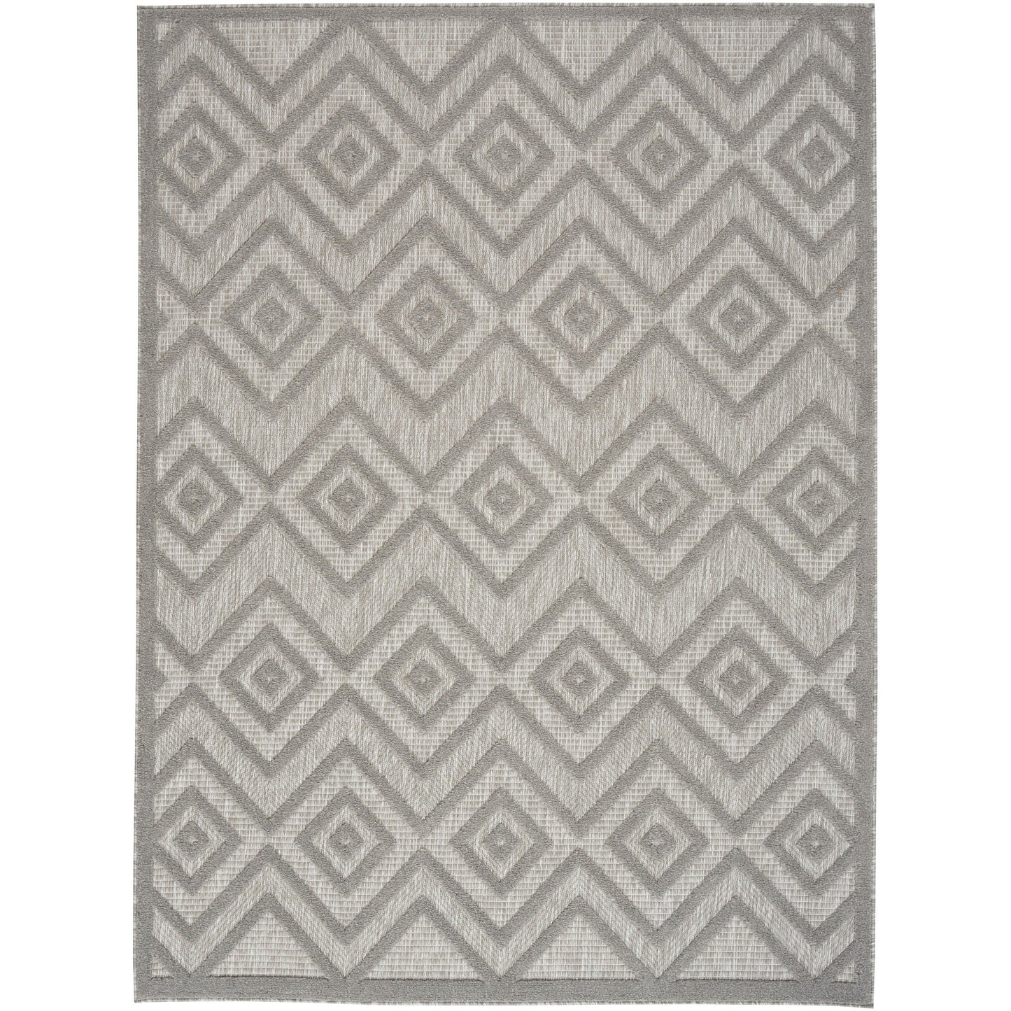Nourison Versatile Indoor/Outdoor Geometric Flatweave Area Rug