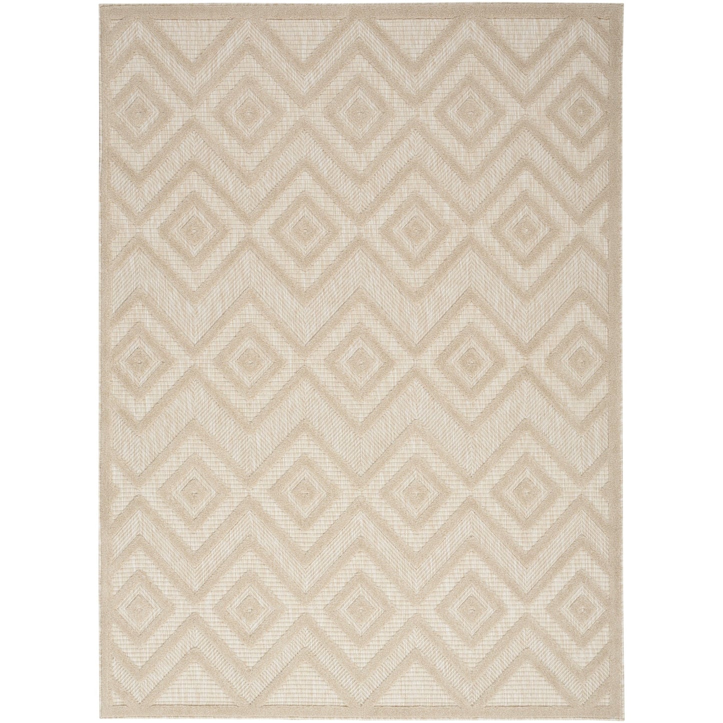 Nourison Versatile Indoor/Outdoor Geometric Flatweave Area Rug