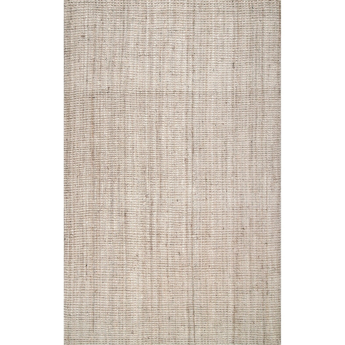 Nuloom Ashli Solid Farmhouse Jute Area Rug