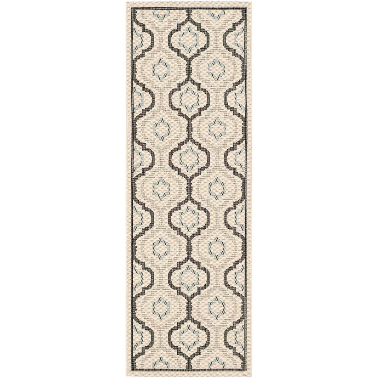 SAFAVIEH Courtyard Oyvor Indoor/ Outdoor Waterproof Patio Backyard Rug