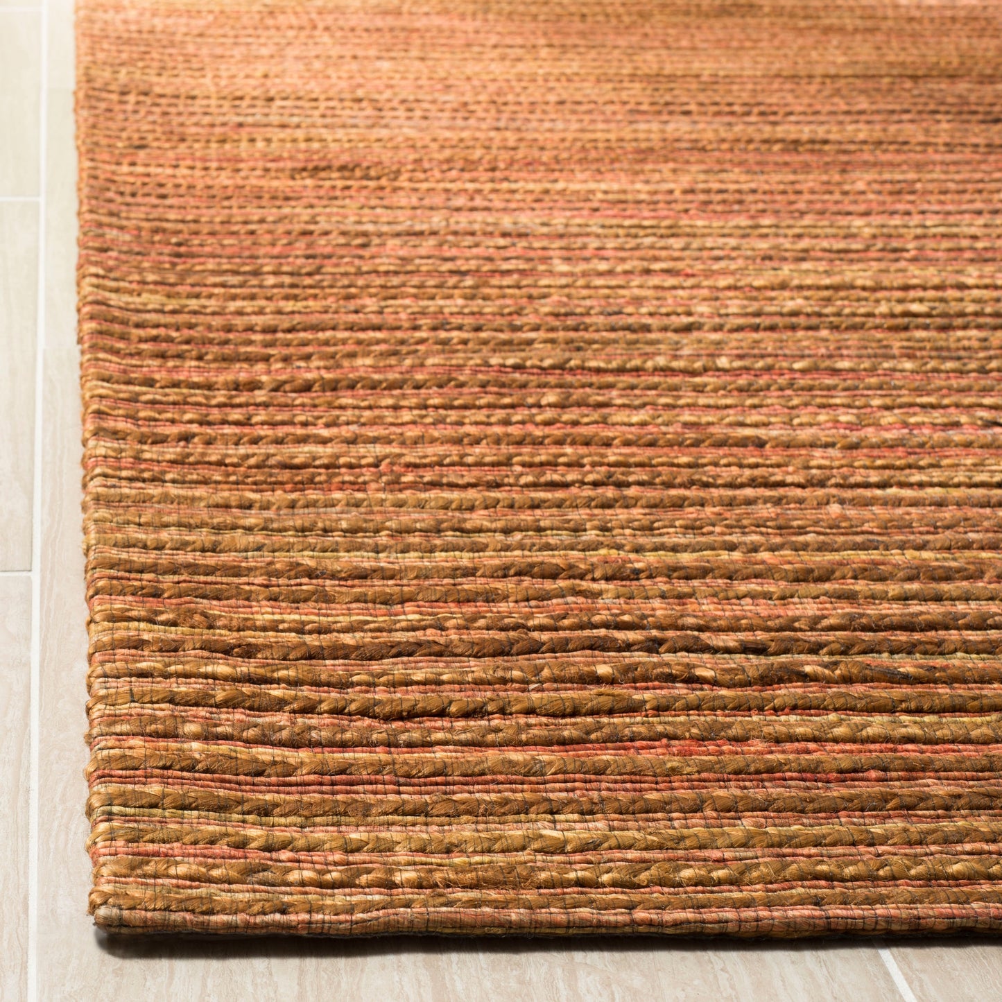 SAFAVIEH Handmade Cape Cod Snezanka Coastal Jute Rug