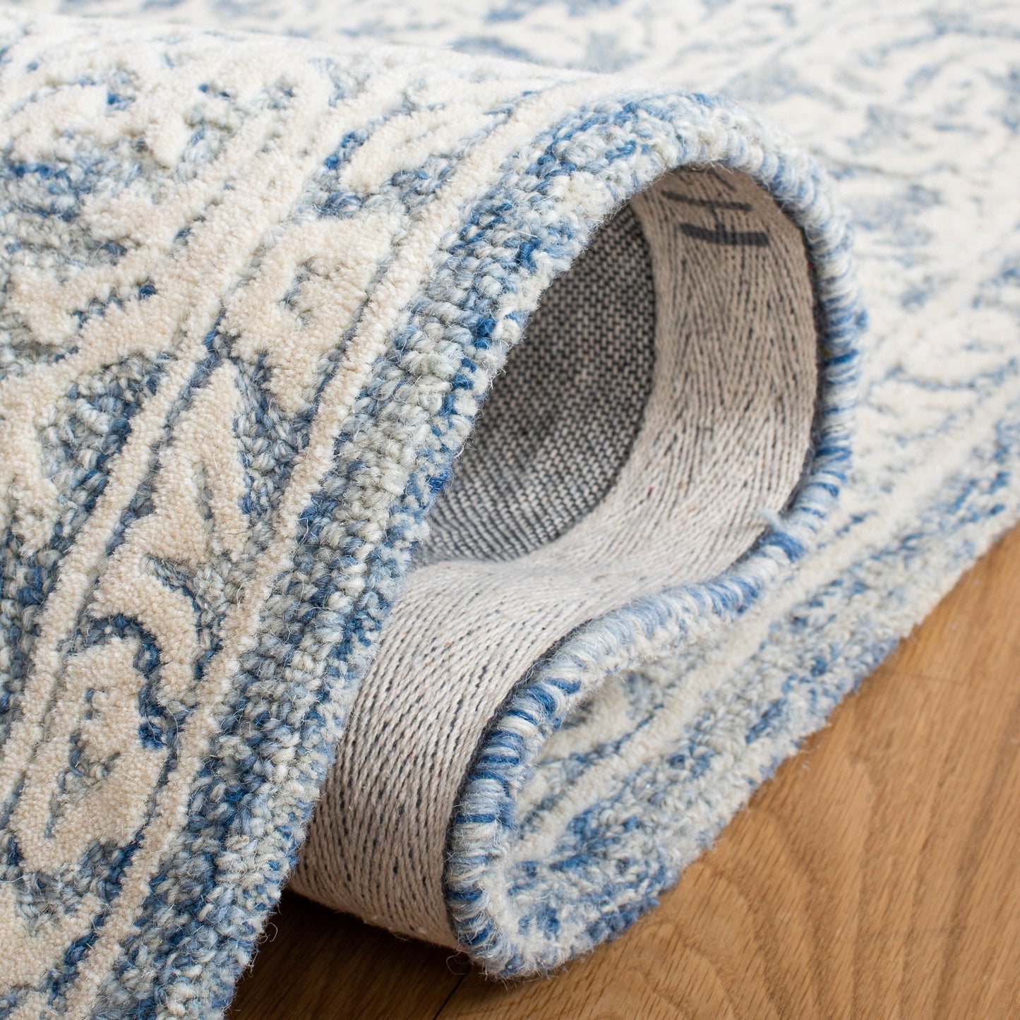 SAFAVIEH Handmade Metro Suada French Country Wool Rug