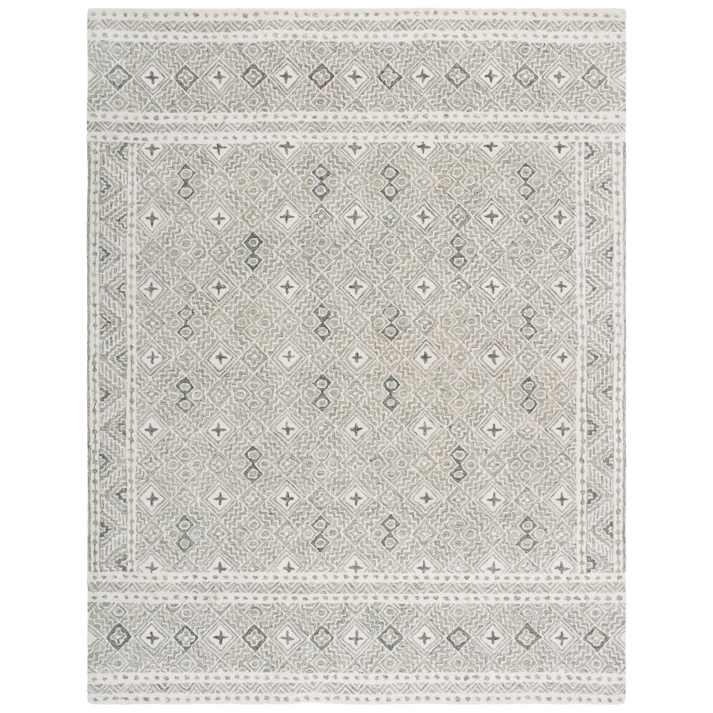 SAFAVIEH Handmade Micro-Loop Lutetia Wool Rug