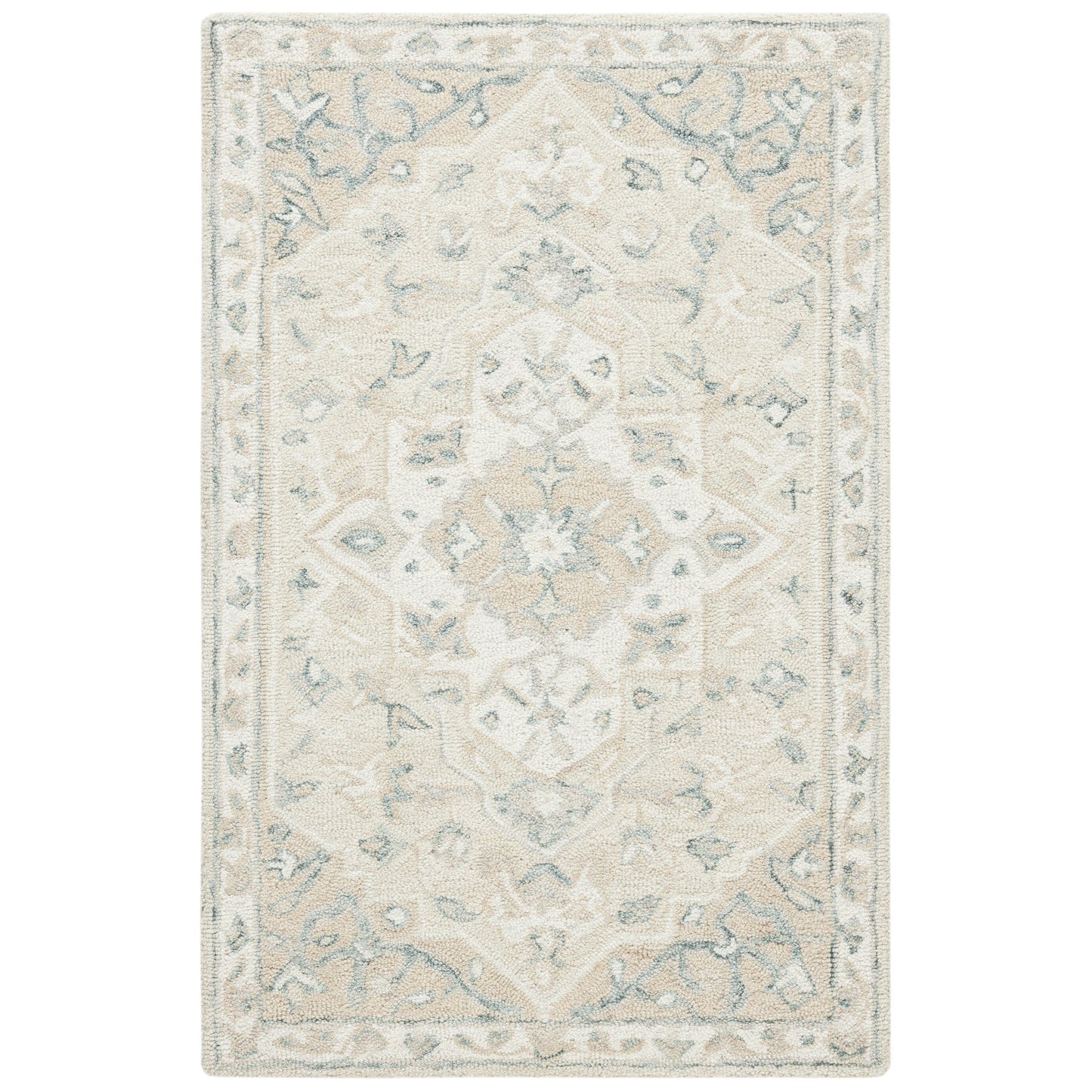 SAFAVIEH Handmade Micro-Loop Selveta Wool Rug