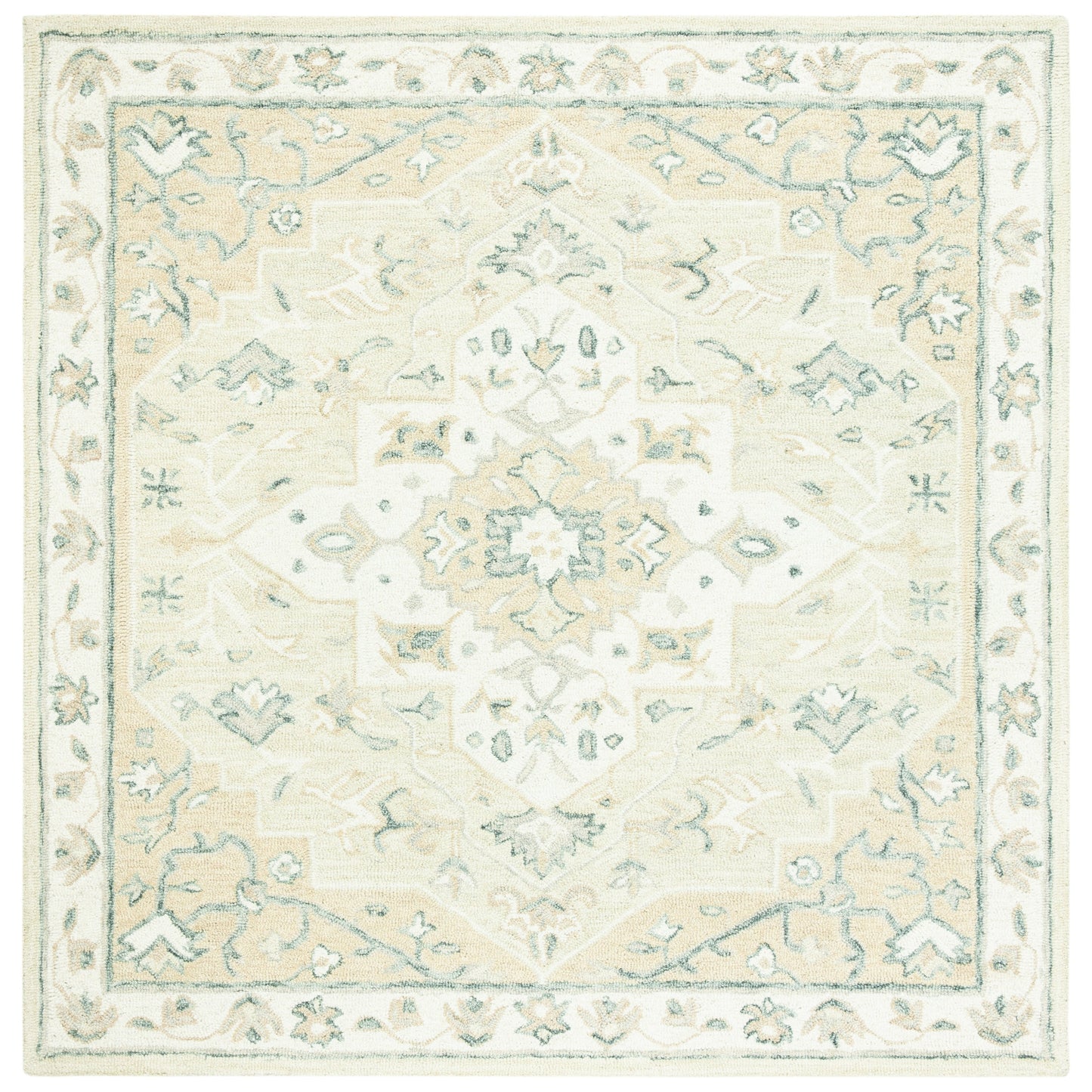 SAFAVIEH Handmade Micro-Loop Selveta Wool Rug