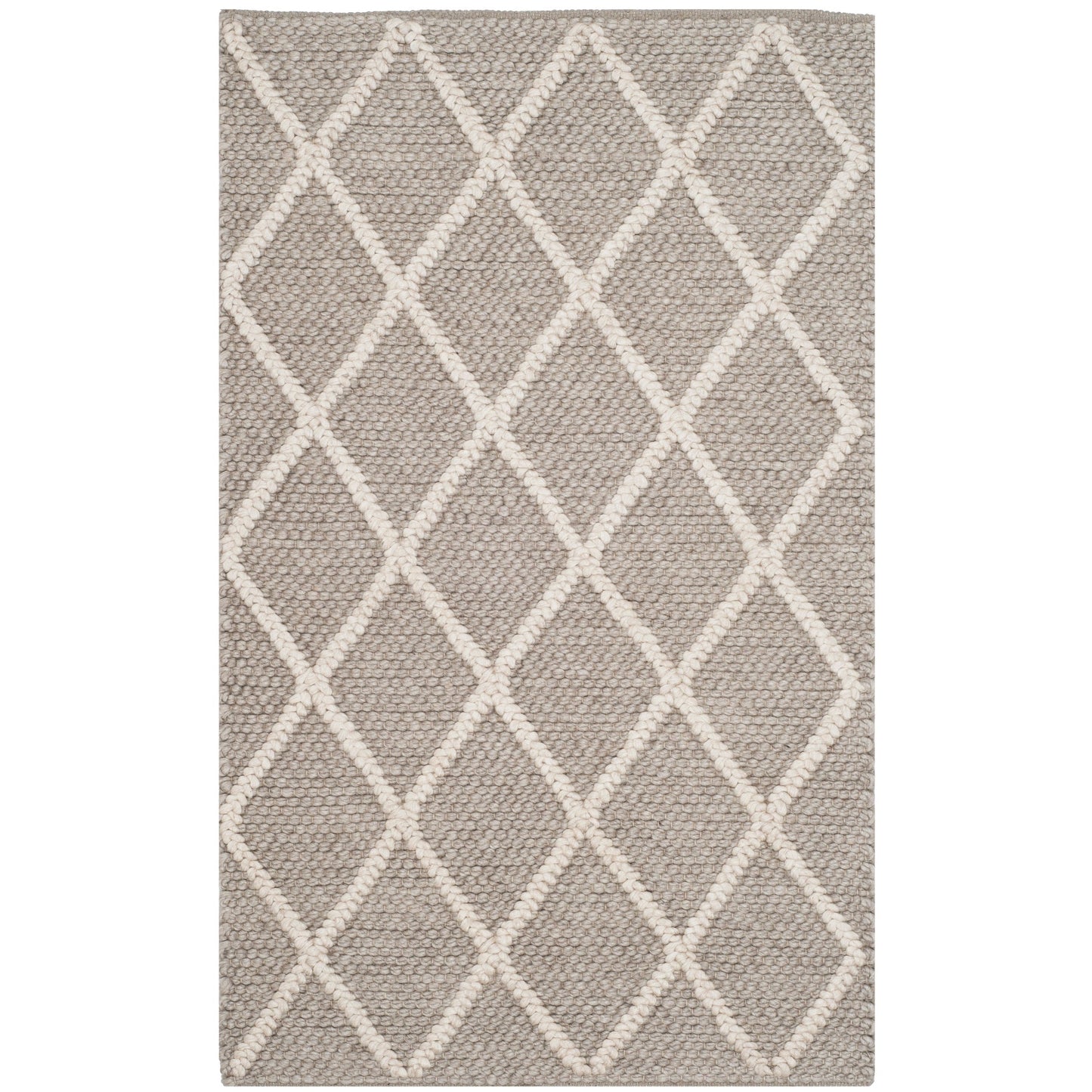SAFAVIEH Handmade Natura Metje Wool/ Viscose Trellis Rug
