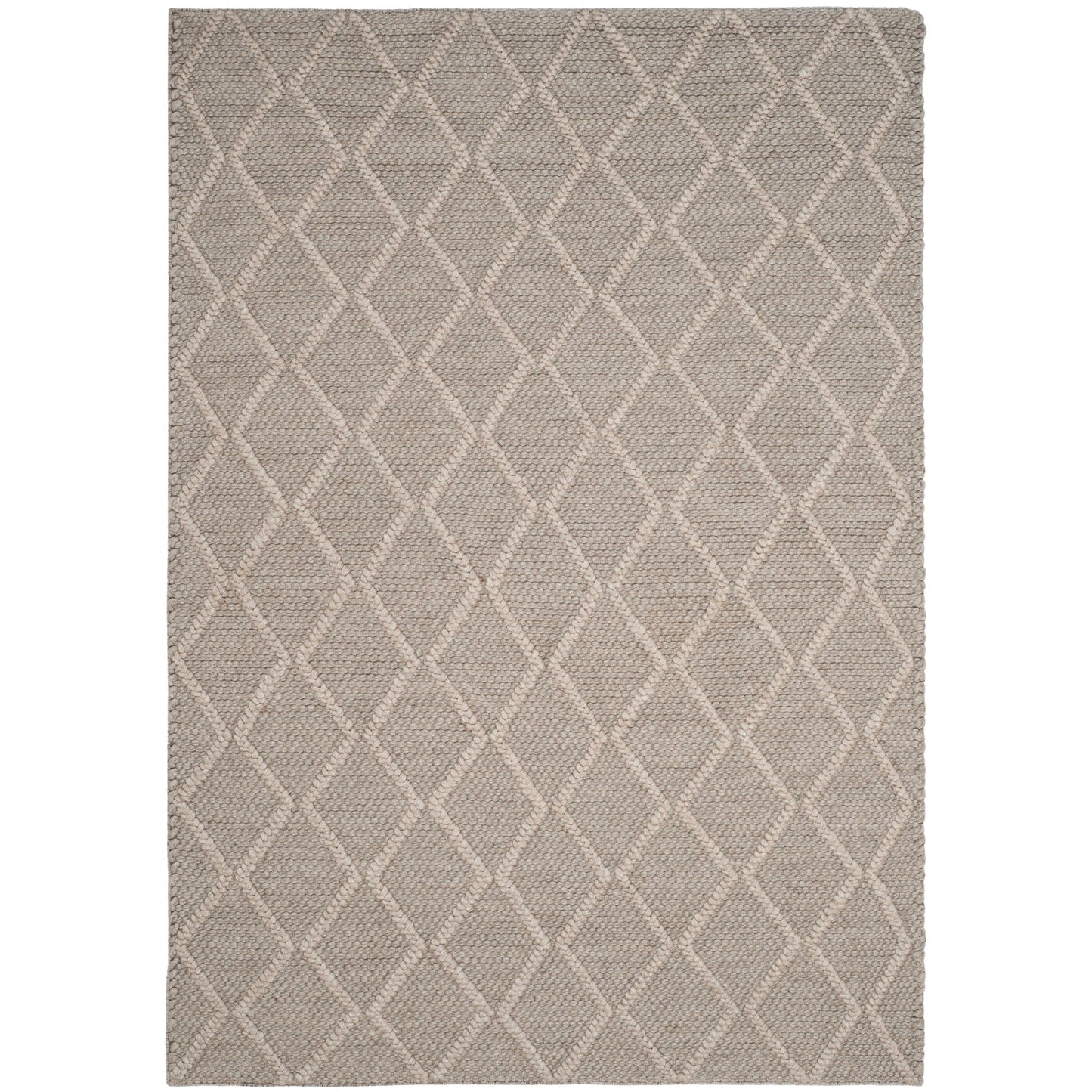 SAFAVIEH Handmade Natura Metje Wool/ Viscose Trellis Rug