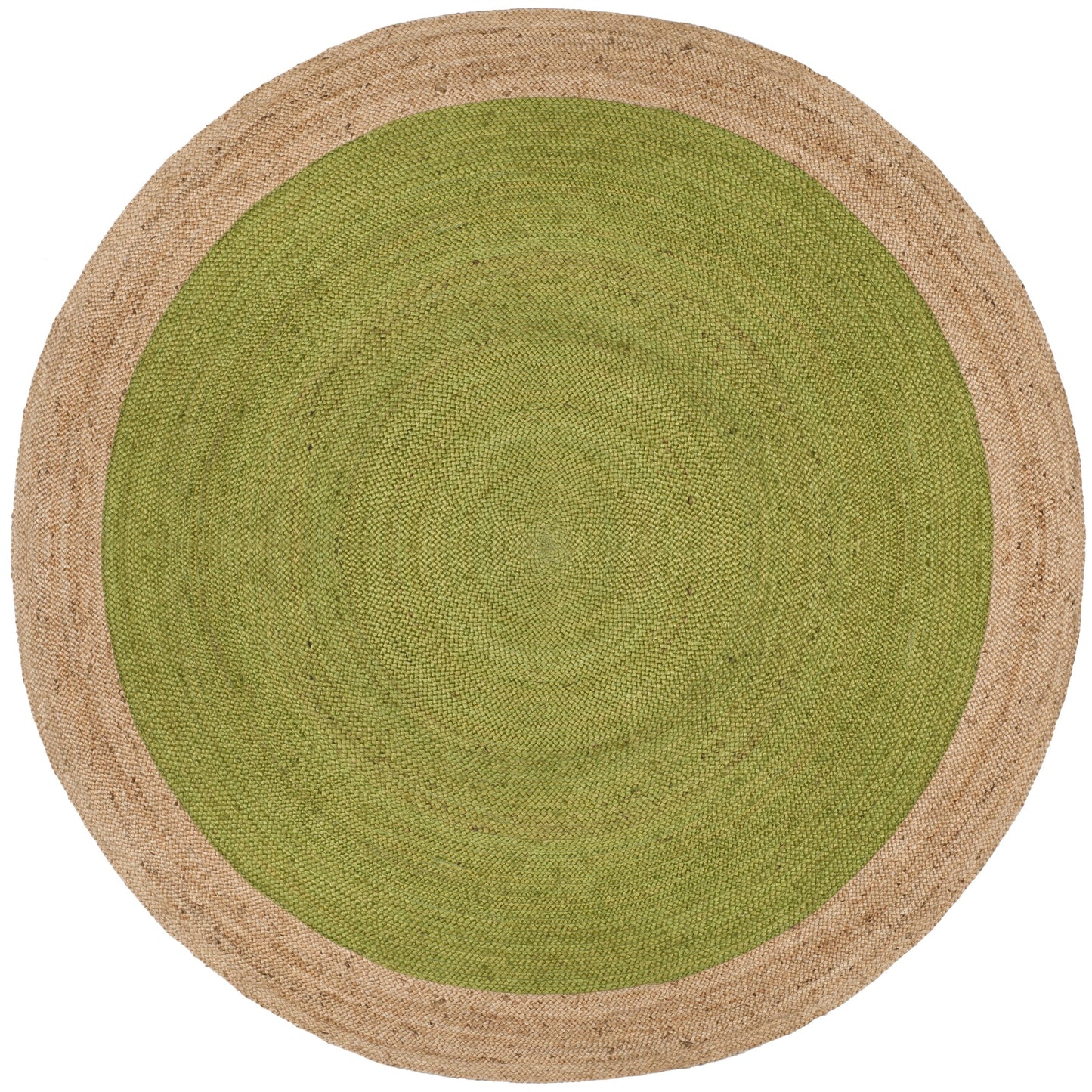 SAFAVIEH Handmade Natural Fiber Jolette Bordered Round Jute Rug