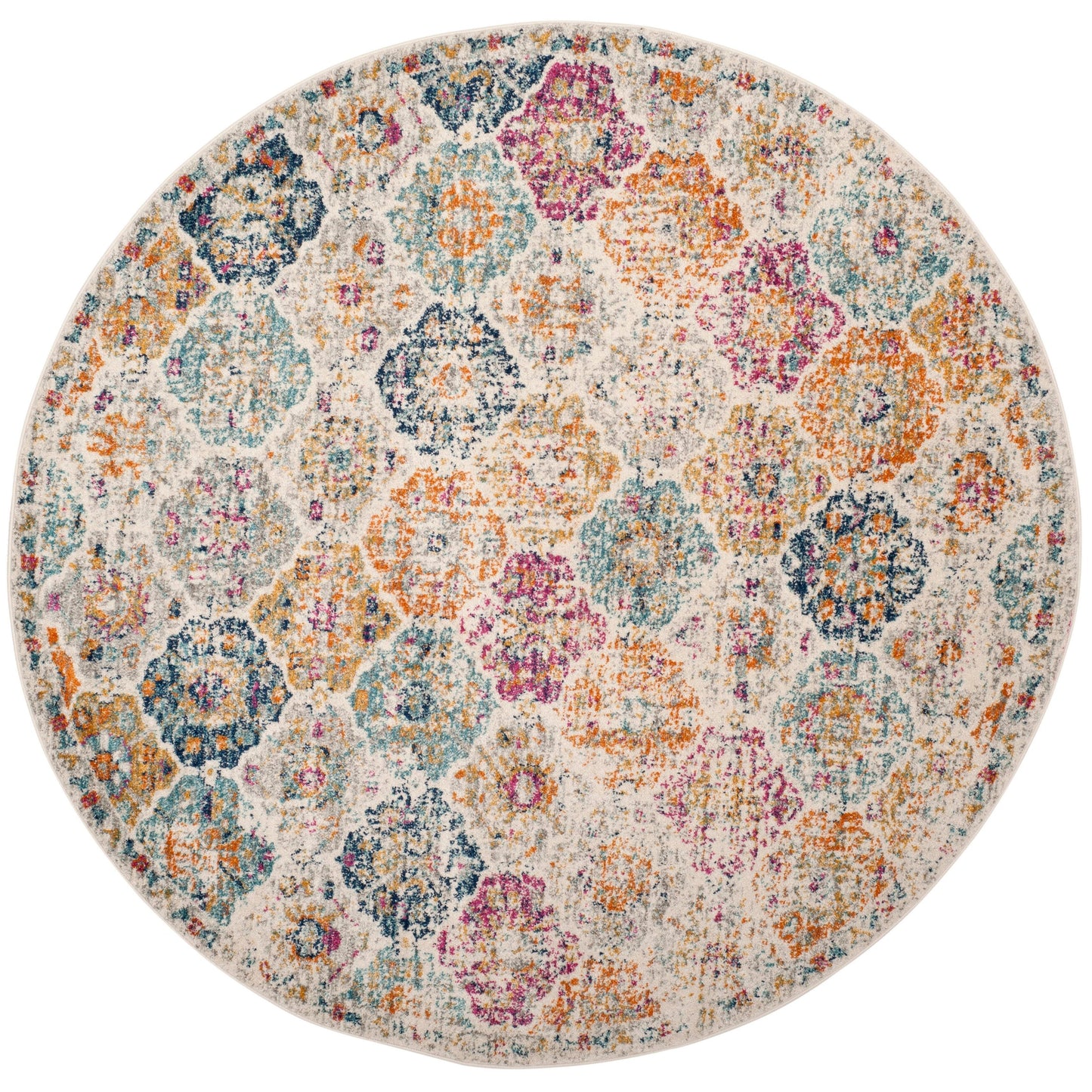 SAFAVIEH Madison Bettylou Boho Chic Distressed Area Rug