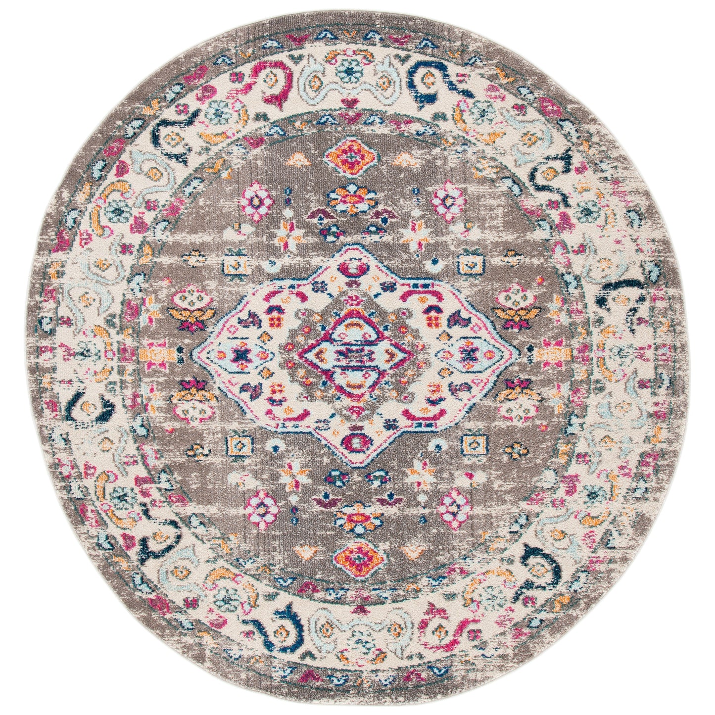 SAFAVIEH Madison Willodean Boho Oriental Distressed Rug