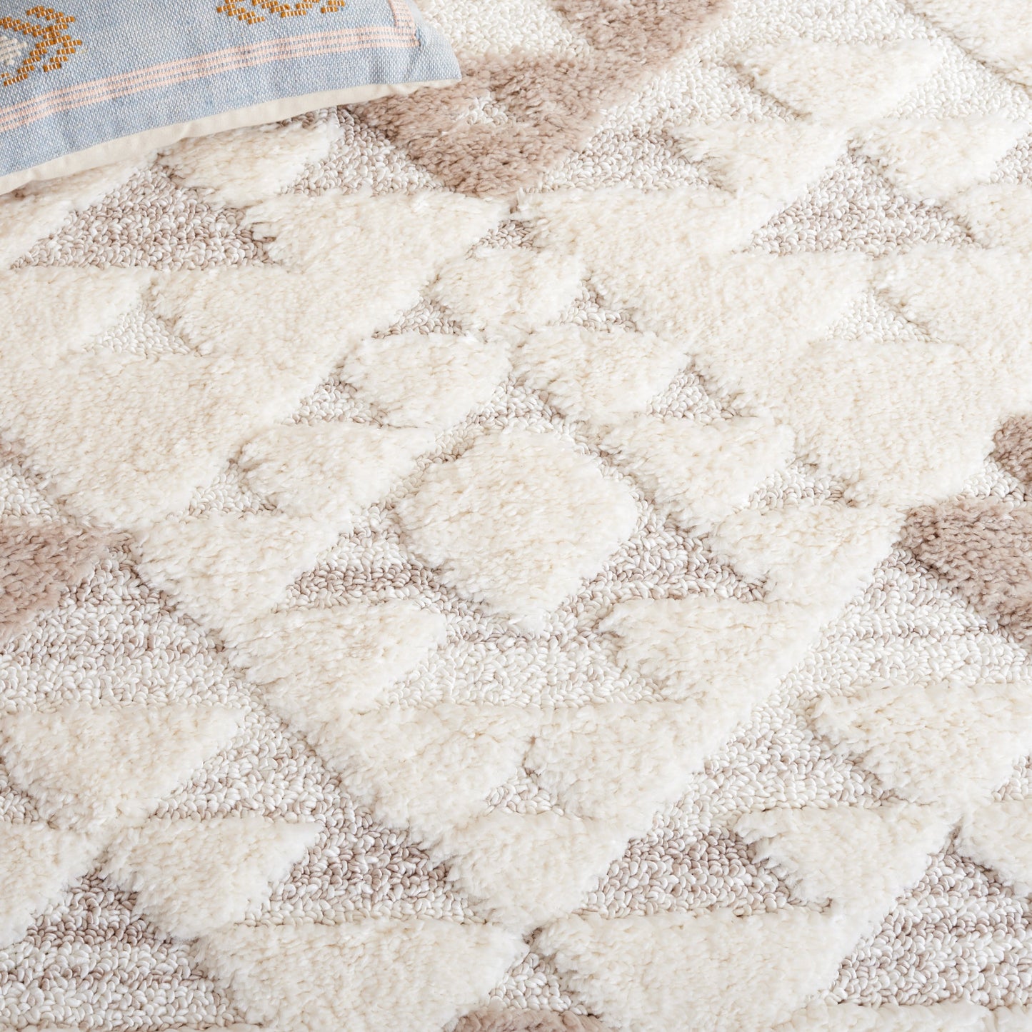 SAFAVIEH Moroccan Tassel Shag Delores 2-inch Thick Rug