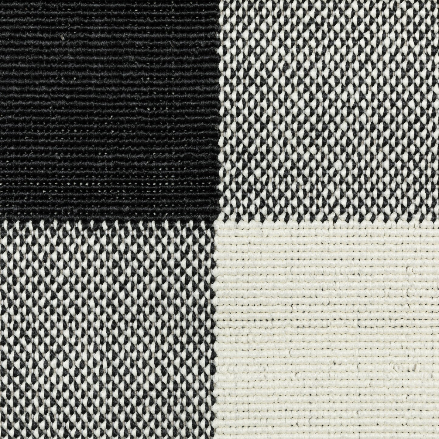 Vista Home Malta Gingham Check Indoor/Outdoor Area Rug
