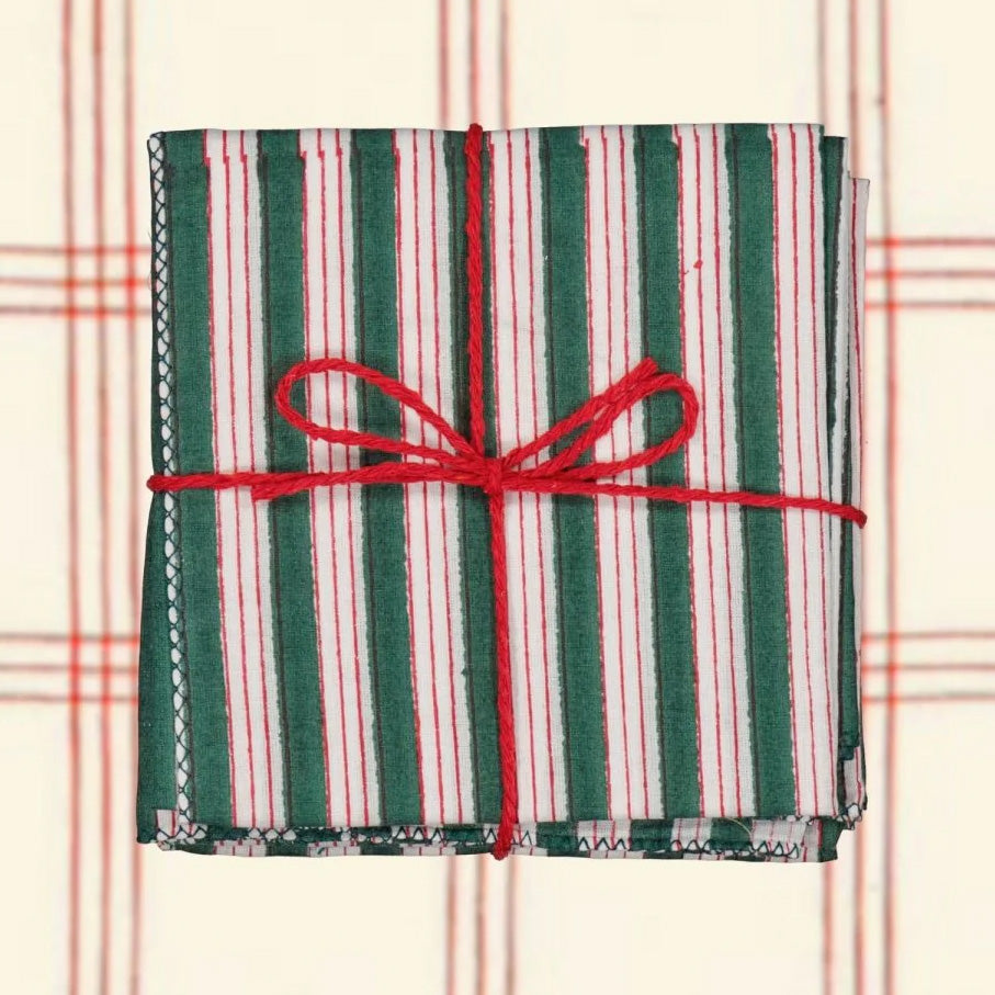Serviettes Salem Sapin : lot de 4