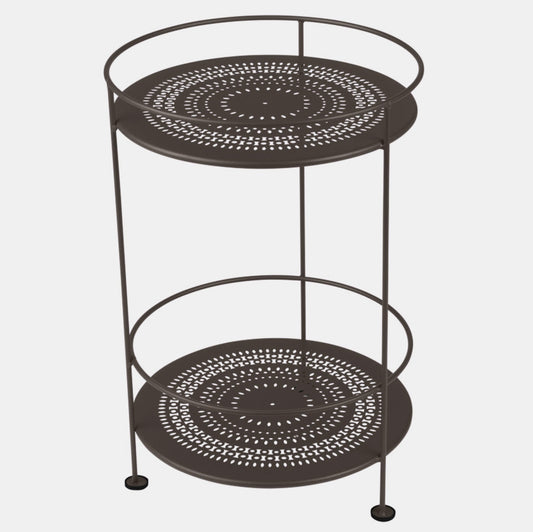Table d'appoint à deux niveaux Guinguette