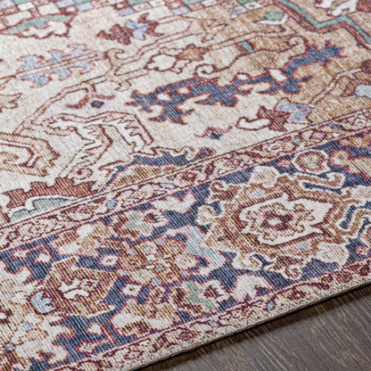 Livabliss Adenia Vintage Medallion Printed Area Rug