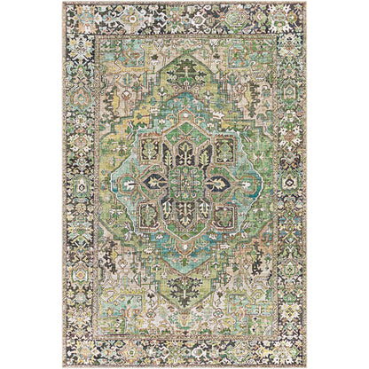 Livabliss Adenia Vintage Medallion Printed Area Rug