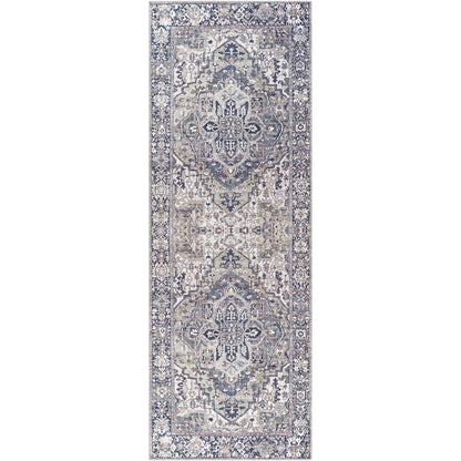 Livabliss Adenia Vintage Medallion Printed Area Rug