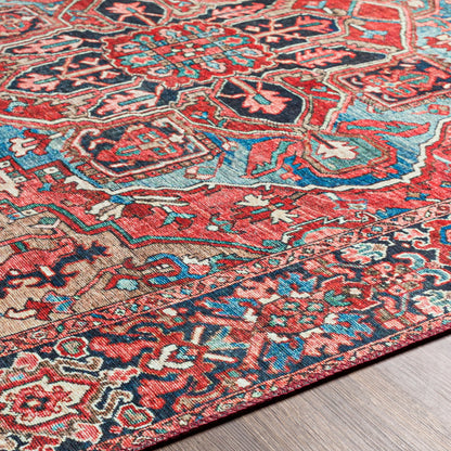 Livabliss Adenia Vintage Medallion Printed Area Rug