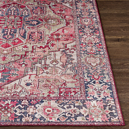 Livabliss Adenia Vintage Medallion Printed Area Rug