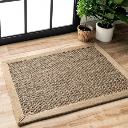 Nuloom Kiana Casual Seagrass Bordered Area Rug