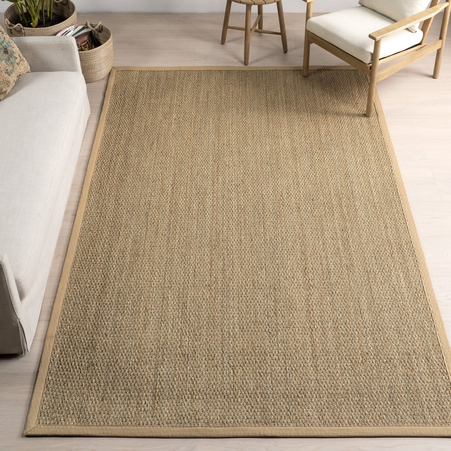 Nuloom Kiana Casual Seagrass Bordered Area Rug
