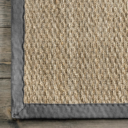 Nuloom Kiana Casual Seagrass Bordered Area Rug