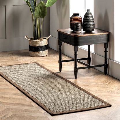 Nuloom Kiana Casual Seagrass Bordered Area Rug