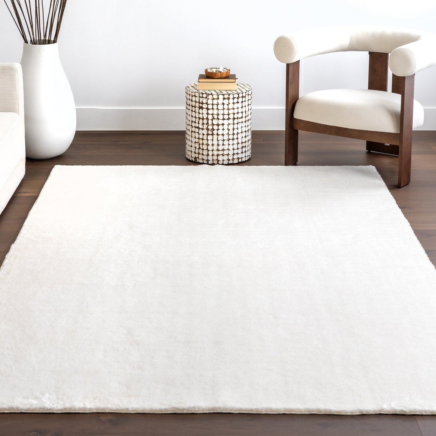 Nuloom Loni SuperiorWash Solid Machine Washable Shag Area Rug