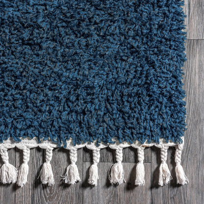 Nuloom Neva Modern Tasseled Shag Area Rug