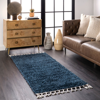 Nuloom Neva Modern Tasseled Shag Area Rug