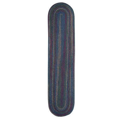 Colonial Mills Worley Multicolor Rustic Braided Handcrafted Runner Rug