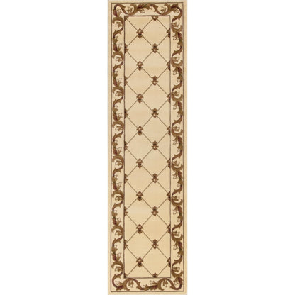 Domani Classics Victorian Bordered Trellis Area Rug