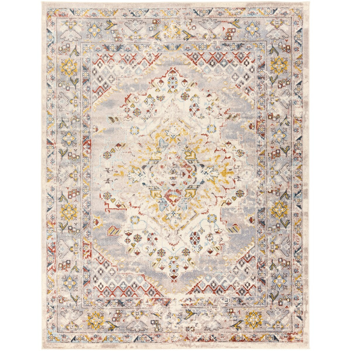 Livabliss Elmas Traditional Persian Medallion Area Rug