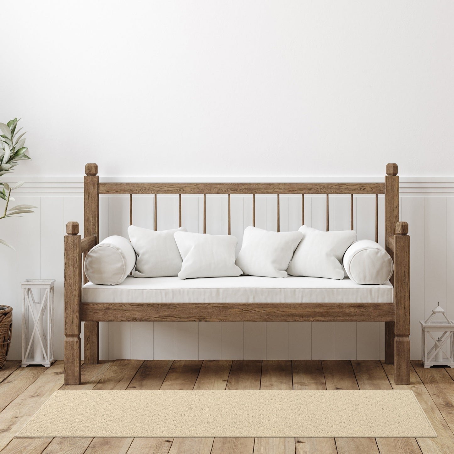 Garland Rug Medallion Solid Indoor Rug