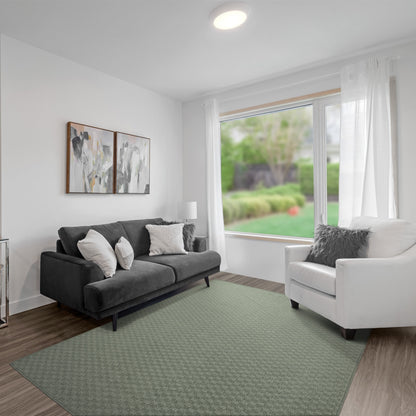 Garland Rug Medallion Solid Indoor Rug