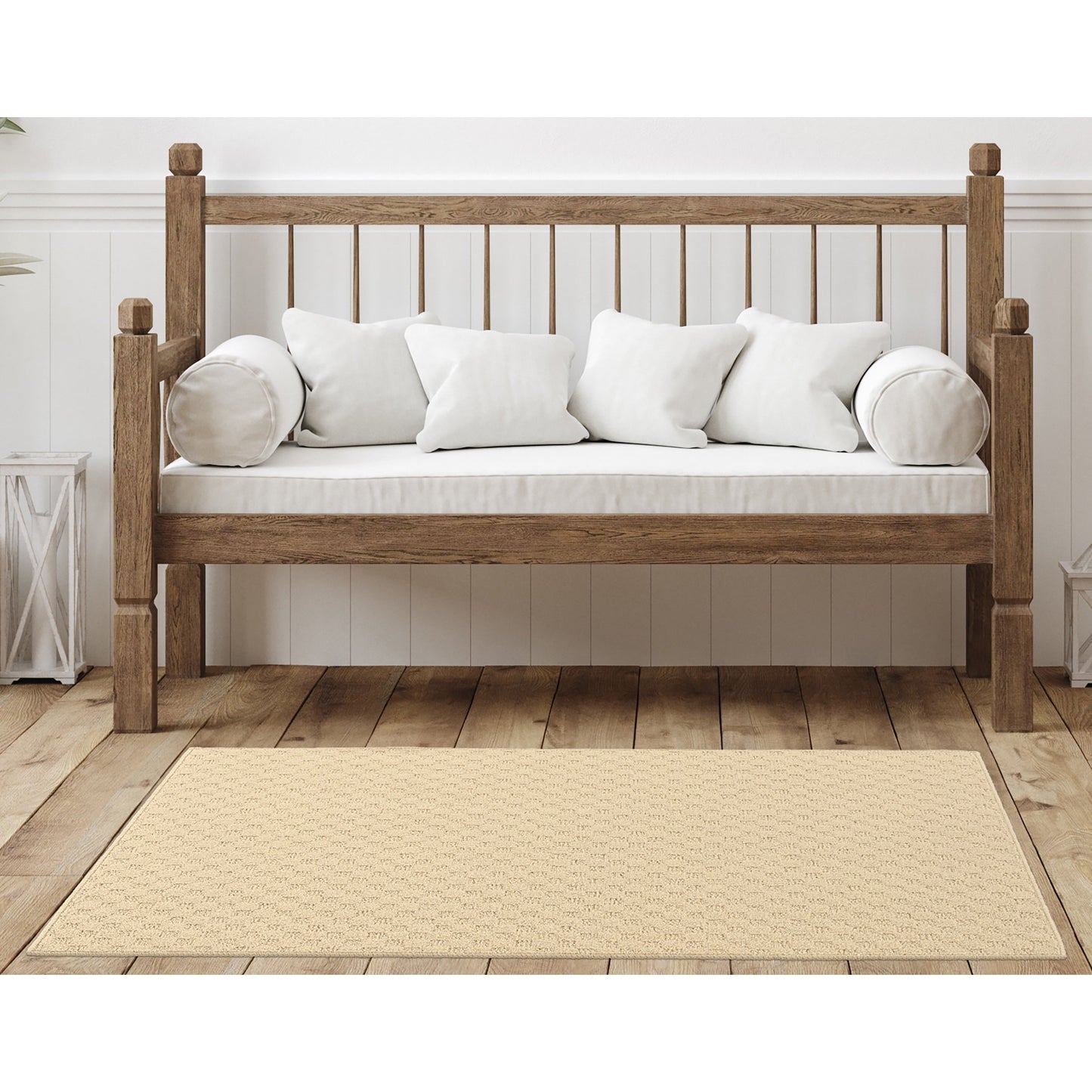 Garland Rug Medallion Solid Indoor Rug