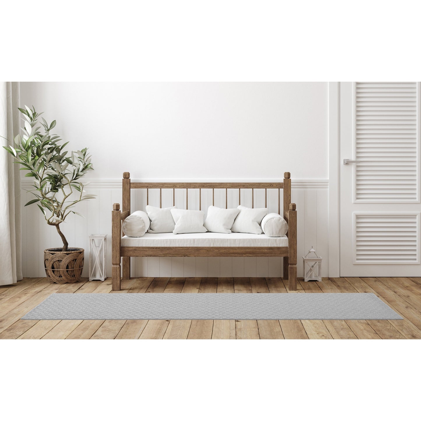 Garland Rug Medallion Solid Indoor Rug