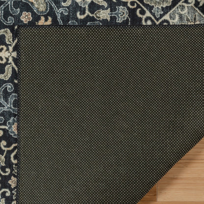 Gertmenian Crystal Print Washable Digital Printed Flat Pile Polyester Slip Resistant Area Rug Collection