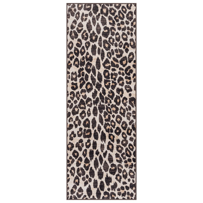 Gertmenian Crystal Print Washable Digital Printed Flat Pile Polyester Slip Resistant Area Rug Collection