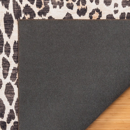 Gertmenian Crystal Print Washable Digital Printed Flat Pile Polyester Slip Resistant Area Rug Collection