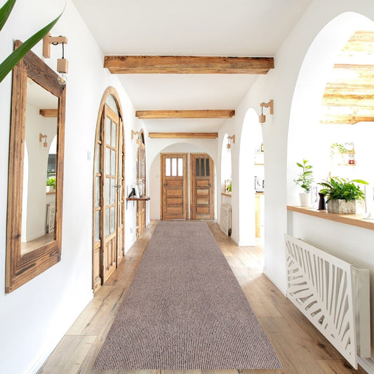 High-Quality Indoor/Outdoor Custom Size Carpet Runner Rug with Non-Slip PVC Backing 36'' wide x your choice of lenght