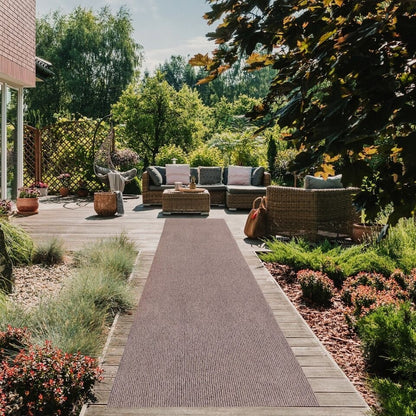 High-Quality Indoor/Outdoor Custom Size Carpet Runner Rug with Non-Slip PVC Backing 36'' wide x your choice of lenght