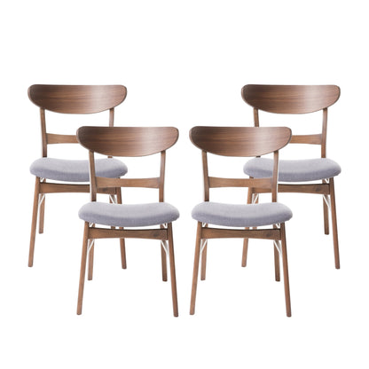 Idalia Mid-century Modern Dining Chairs (Set of 4) by Christopher Knight Home