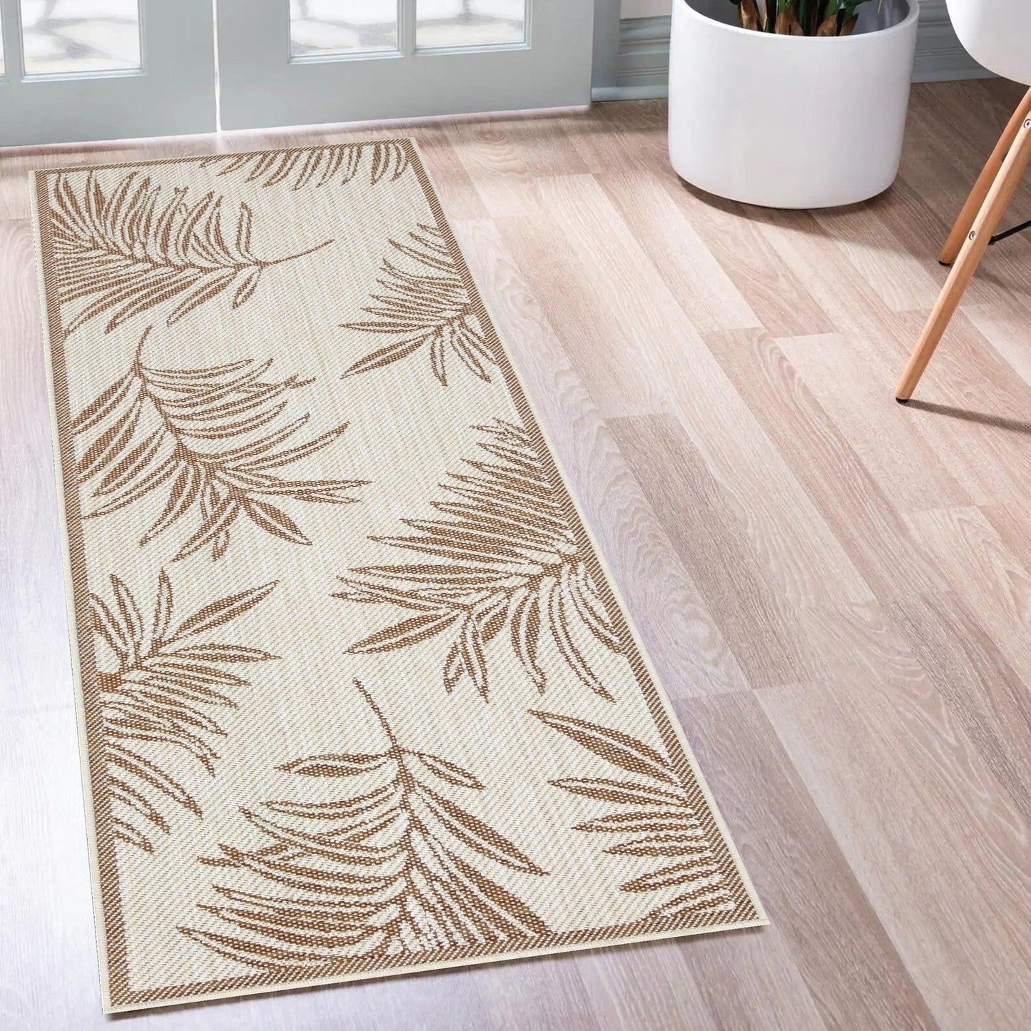 Indoor/Outdoor Area Rug/ Runner/ Doormat -Machine Washable, Weather and UV Resistant-Waterproof-Liana