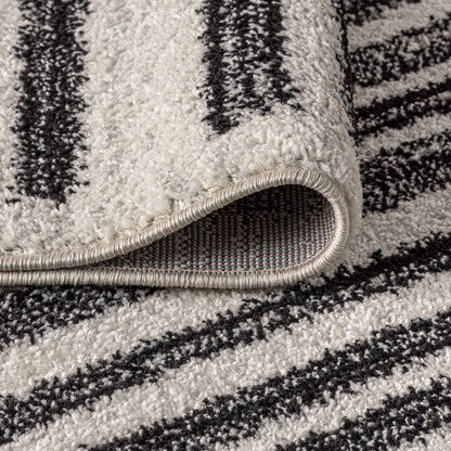 JONATHAN Y Aksil Modern Berber Stripe Area Rug