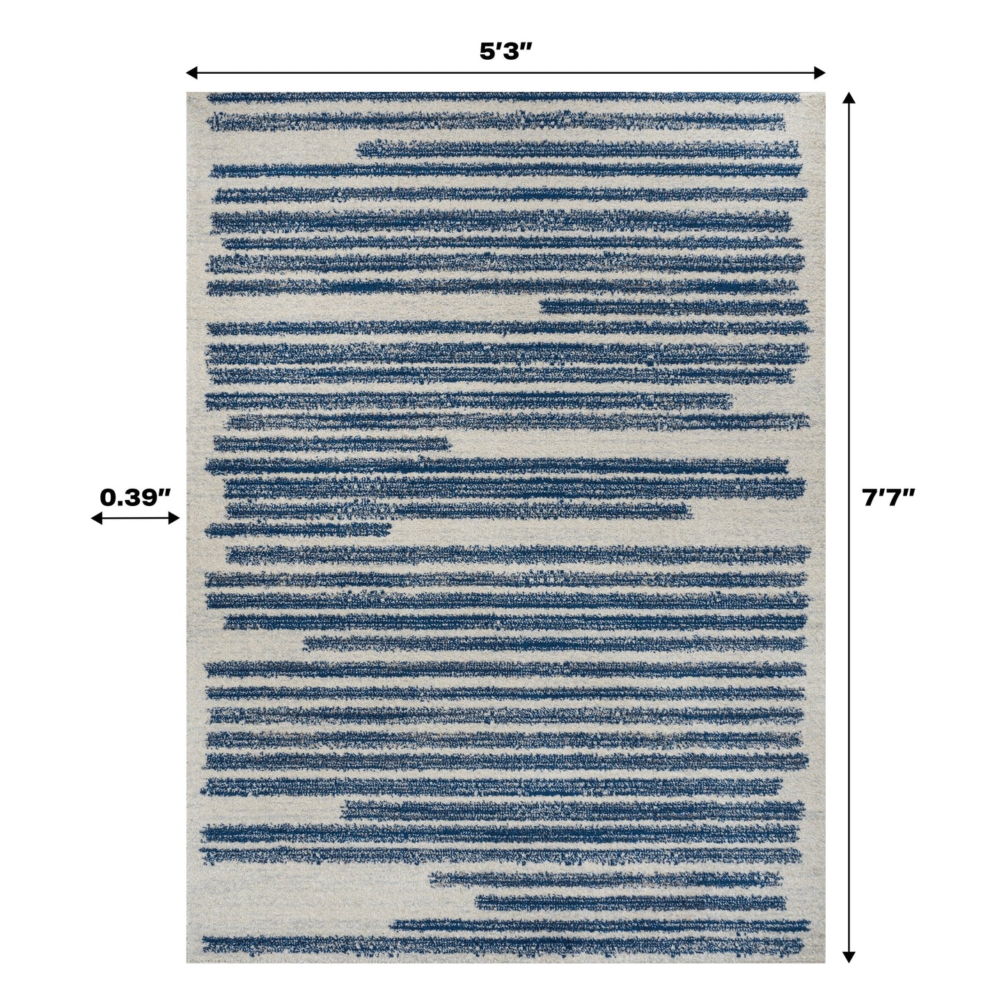 JONATHAN Y Aksil Modern Berber Stripe Area Rug